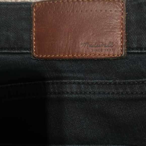 Madewell Skinny Skinny Zip Jeans Rebel Wash Size 27 - Picture 3 of 6